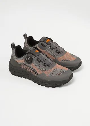 Кроссовки трек. THB Trace серый/оранж.
