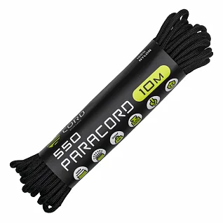 Паракорд 550 CORD nylon 10м RUS (black)