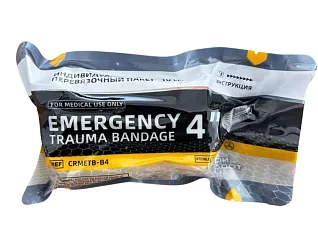 Бандаж когезивный с 2 подушками 4"/10см (Not Today)