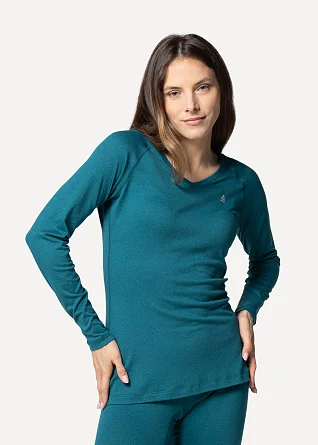 Термобелье женское Сплав Russian Winter футболка L/S бирюзовая