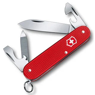 Нож перочинный Victorinox Alox Cadet (0.2601.L18) 84мм 9функций красный