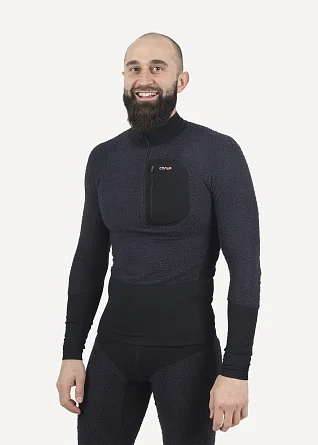 Термобелье Сплав Combi-grid футболка L/S серая