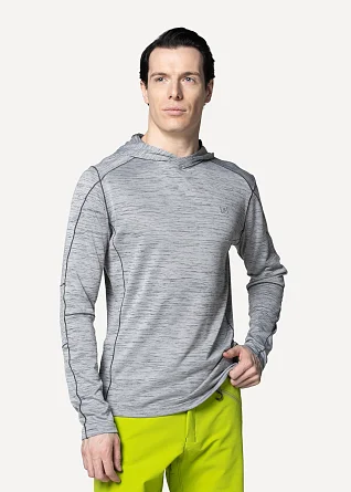Термобелье Сплав футболка L/S Burn меланж серый