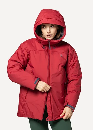 Куртка женская Сплав Course утепленная бордо
