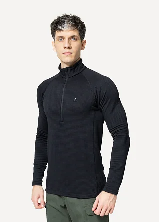 Термобелье Сплав Active Polartec Power Grid футболка L/S мод 2 черная