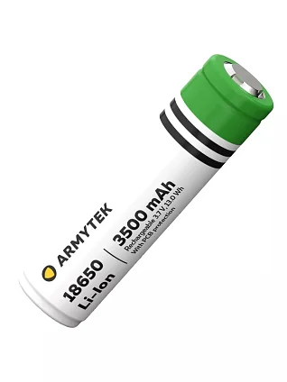 Аккумулятор Armytek 18650 Li-Ion 3500 mAh (с защитой)