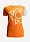 Футболка женская Сплав беговая Logo оранжевая