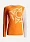 Футболка женская Сплав беговая Logo L/S оранжевая