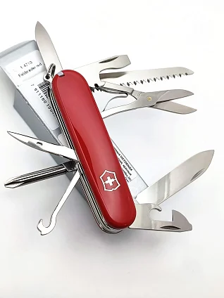 Нож перочинный Victorinox Fieldmaster (1.4713) 91мм 15функц. красный карт.коробка