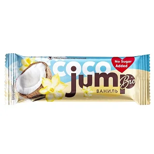Батончик протеиновый Jump Coco Кокос-ваниль в молочной глазури 40 г