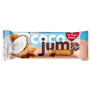 Батончик протеиновый Jump Coco Карамель-шоколад в молочной глазури 40 г